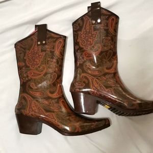 Cappelli brand Cowboy style Rain boots